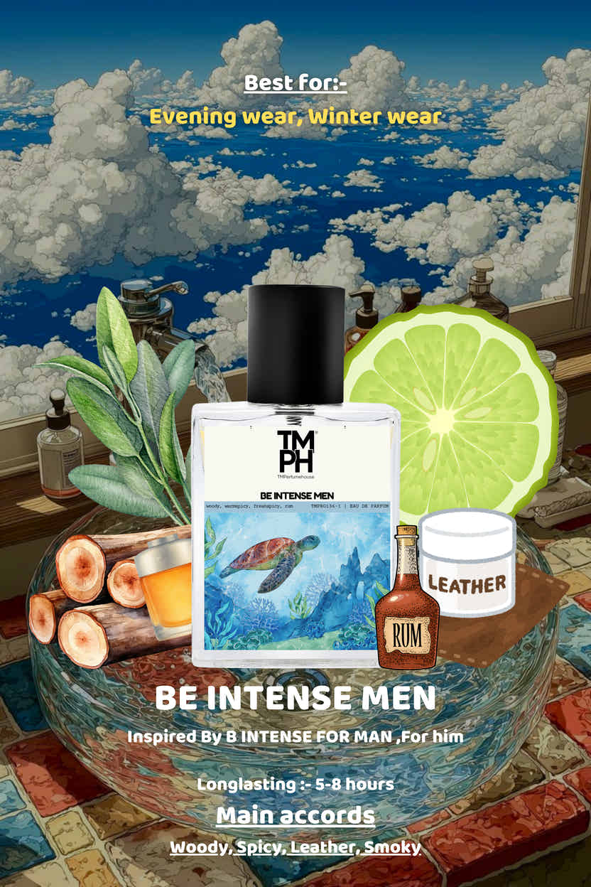 Be Intense Men - Inspired perfume | TMPerfumehouse