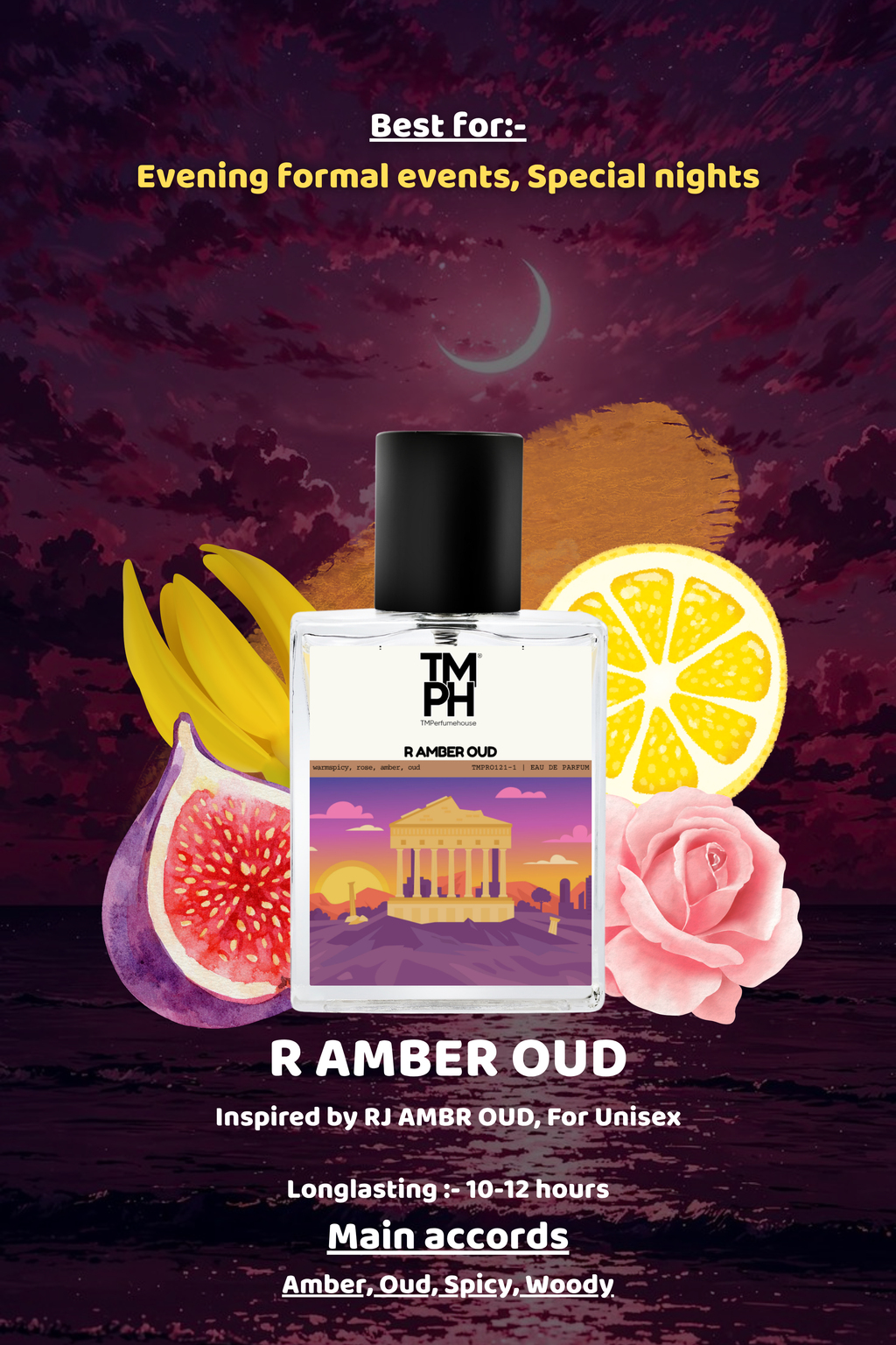 R Amber Oud - Inspired perfume | TMPerfumehouse