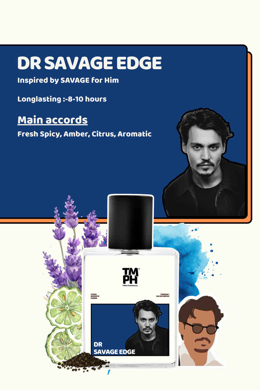 Dr Savage Edge | Shower gel + Perfume