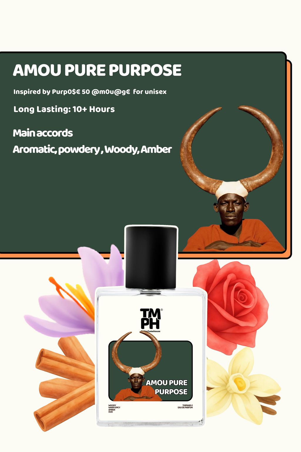Amou Pure Purpose -  Inspired Perfume | TMPerfumehouse
