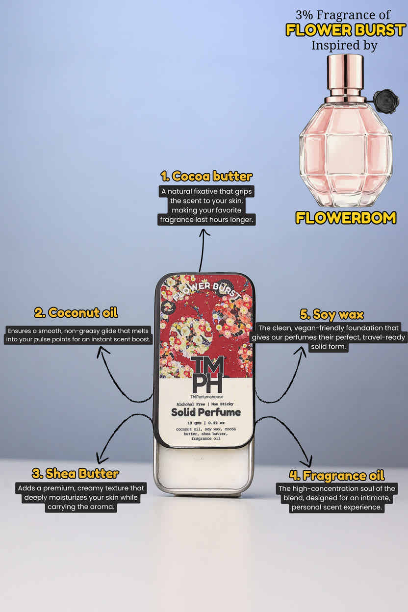 Flower burst – Solid Perfume | TMPerfumehouse