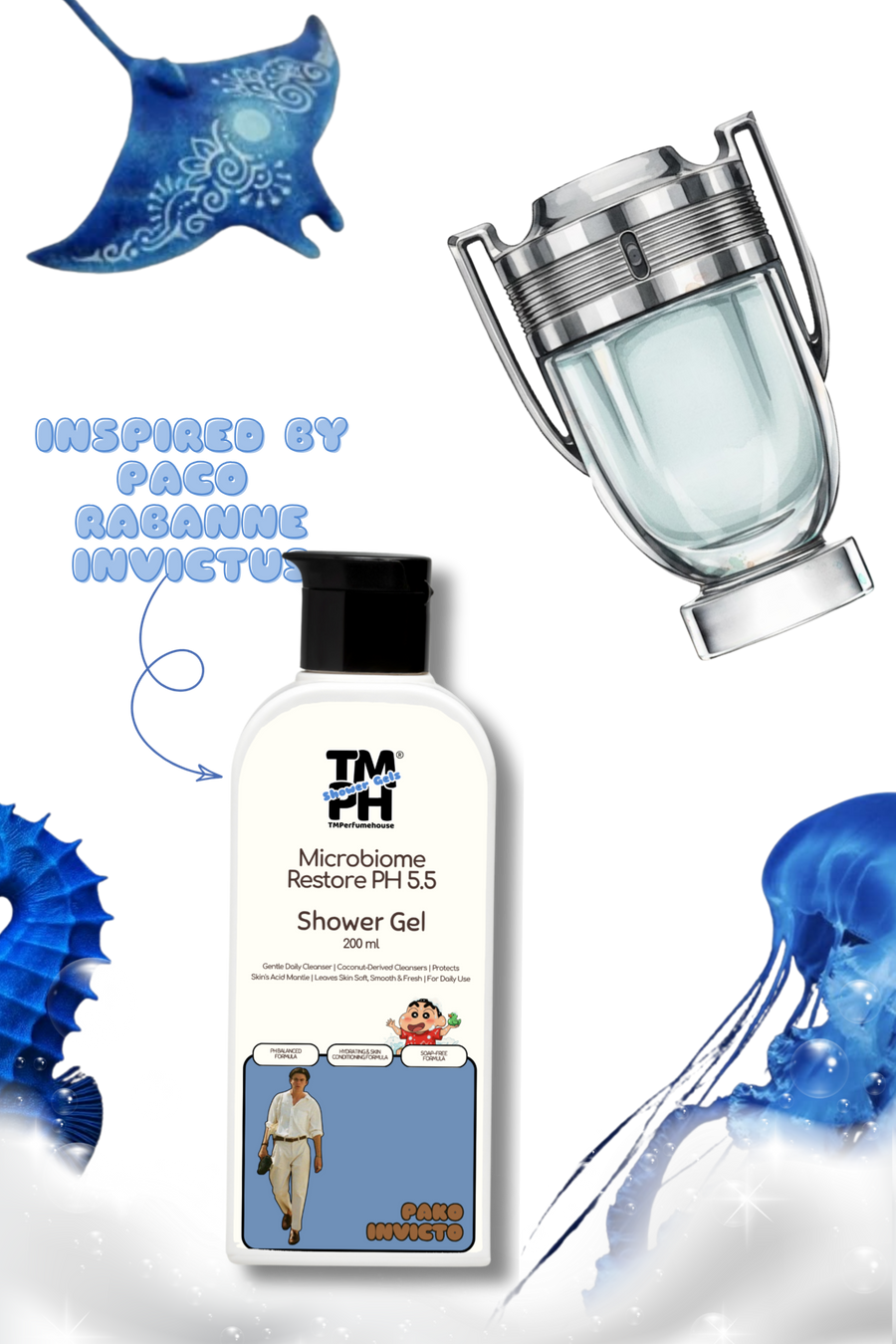 Pako Invicto | Shower gel