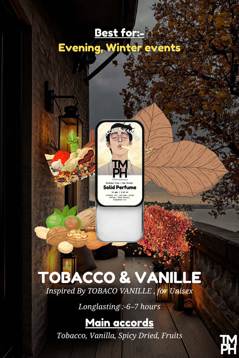 Tobacco & vanille - Solid Perfume | TMPerfumehouse