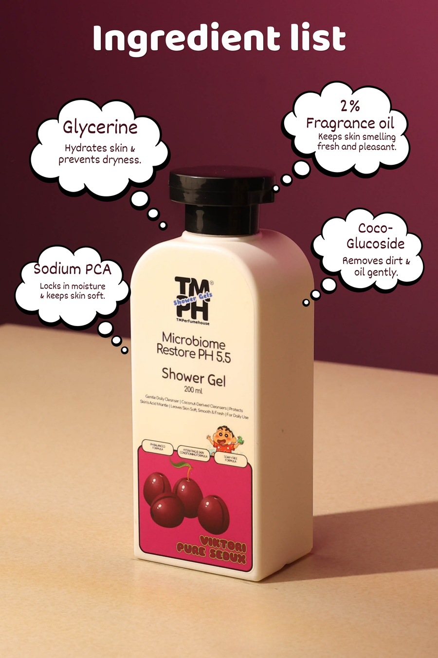 Viktori Pure Sedux | Shower gel