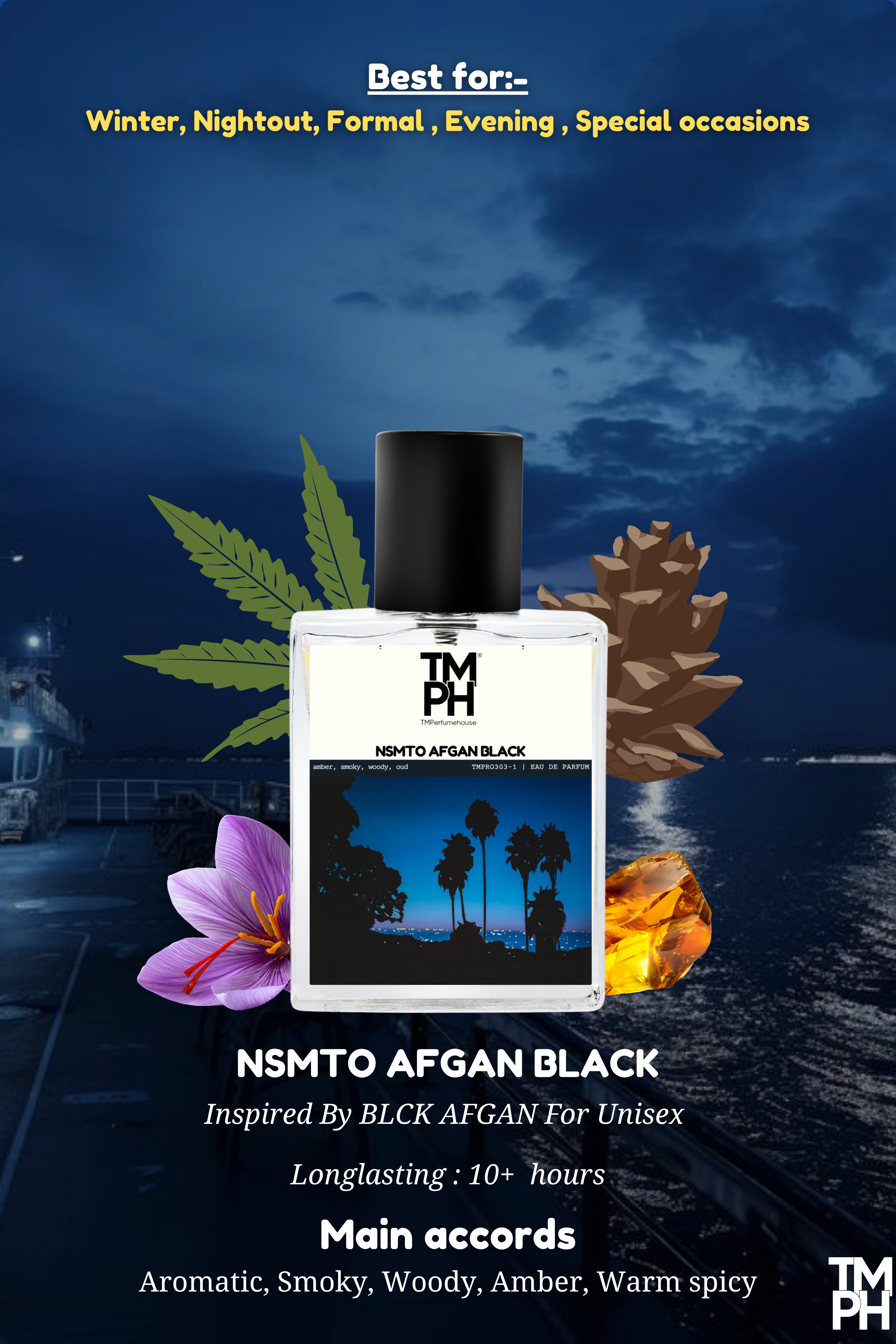 Nsmto Afgan Black - Inspired Perfume | TMPerfumehouse