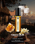Tobacco Color AT | Luxury Niche Attar – 10+ Hour Long Lasting Pure Oil - Inspired by Tbcco Clr by Dor