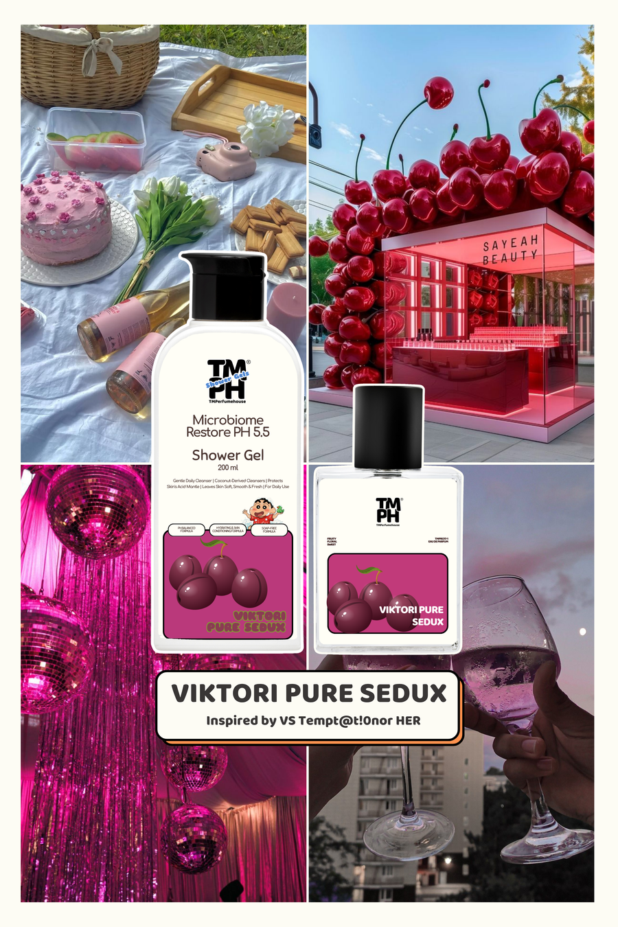 Viktori Pure Sedux | Shower gel + Perfume