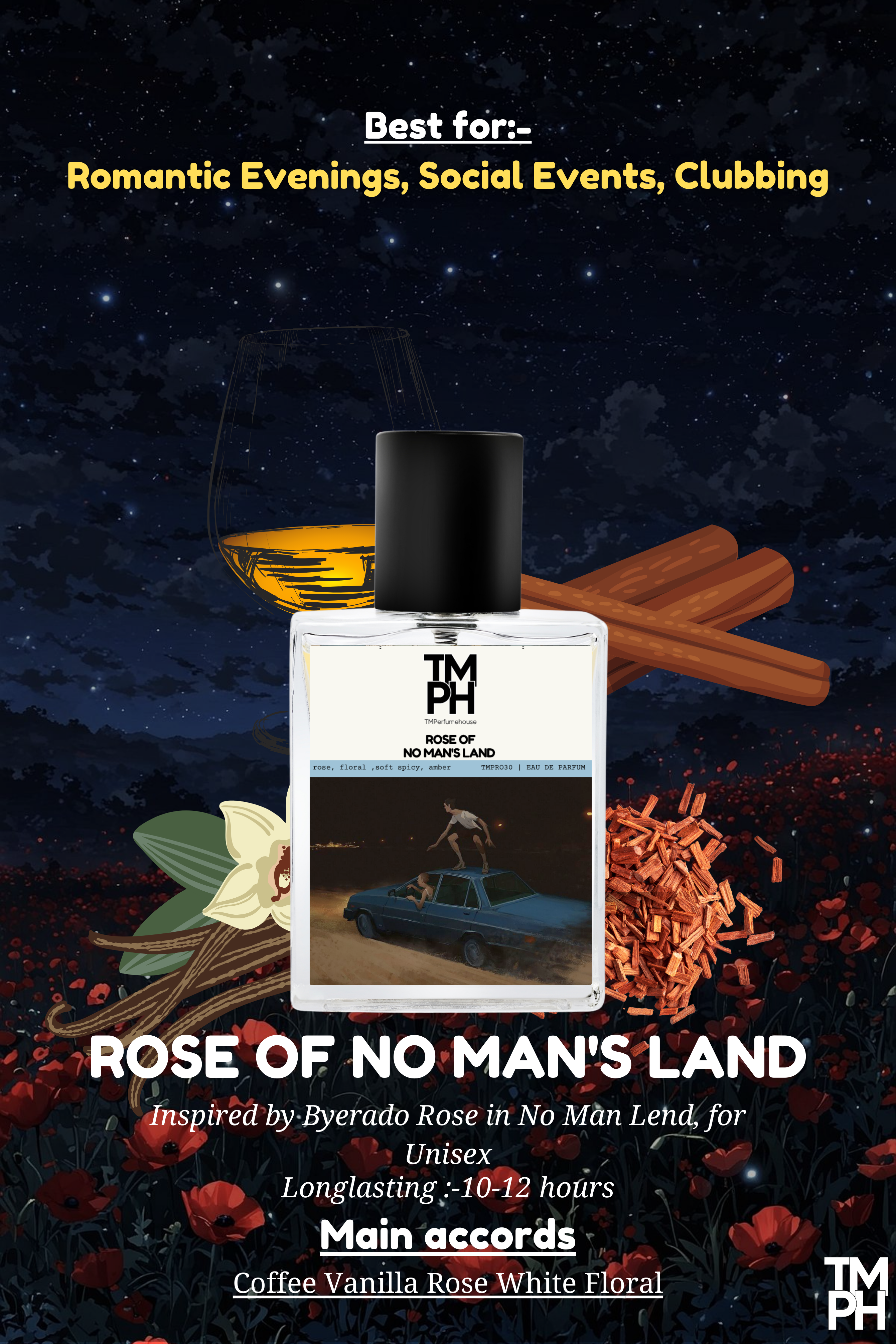 Rose of no man's land Inspired Perfume  | TMPerfumehouse