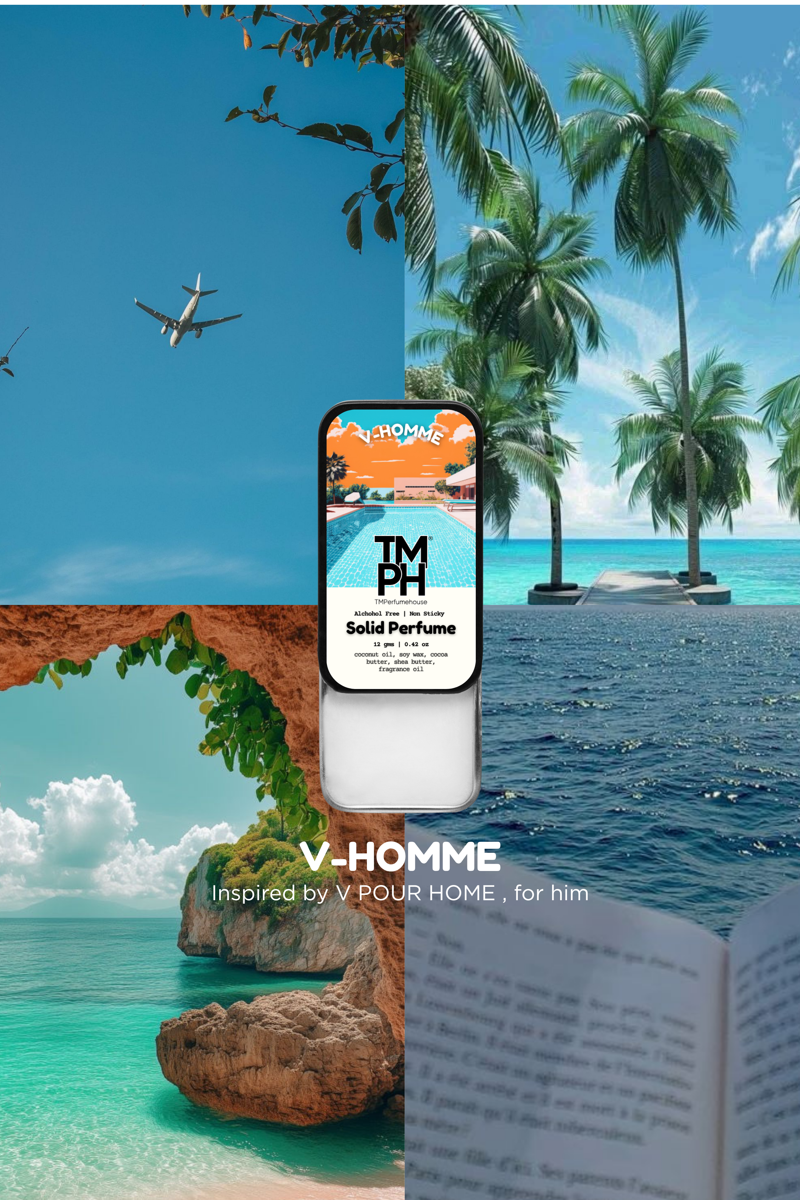 V-Homme - Solid Perfume | TMPerfumehouse