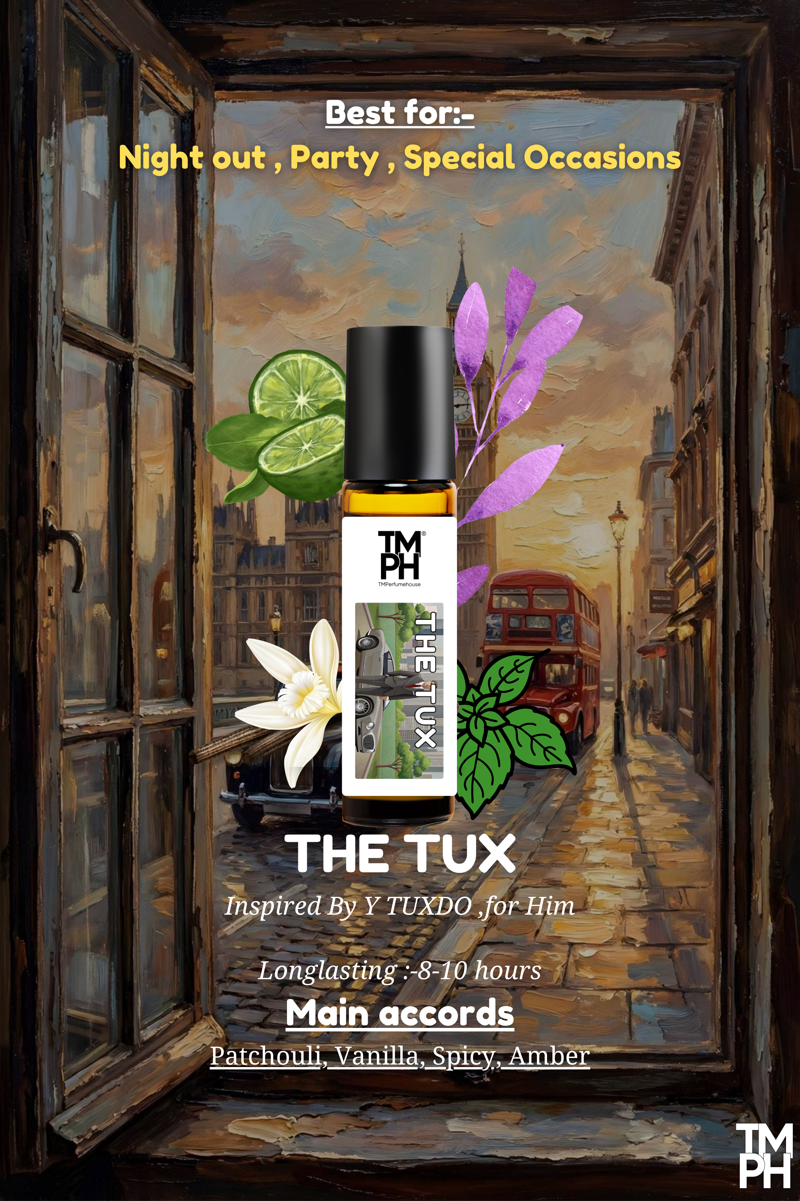 The Tux - inspired Attar | TMPerfumehouse