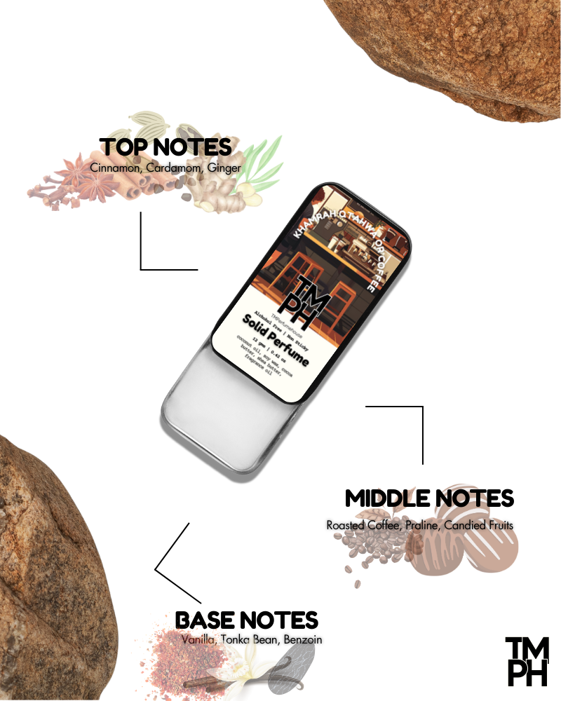 Khamrah Qahwa or coffee Solid Perfume