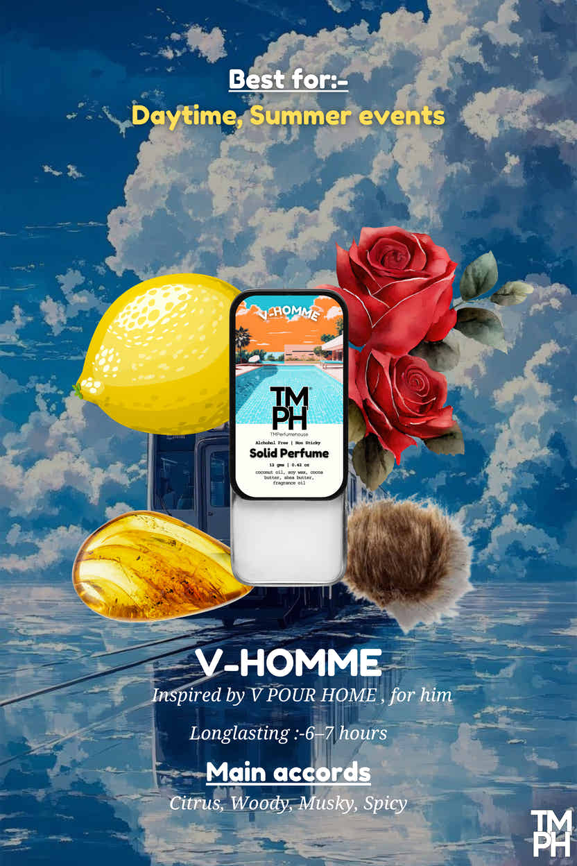 V-Homme - Solid Perfume | TMPerfumehouse