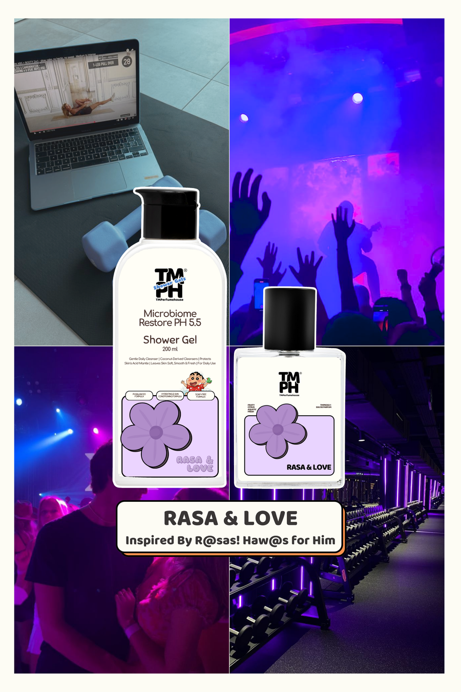Rasa & Love | Shower gel + Perfume