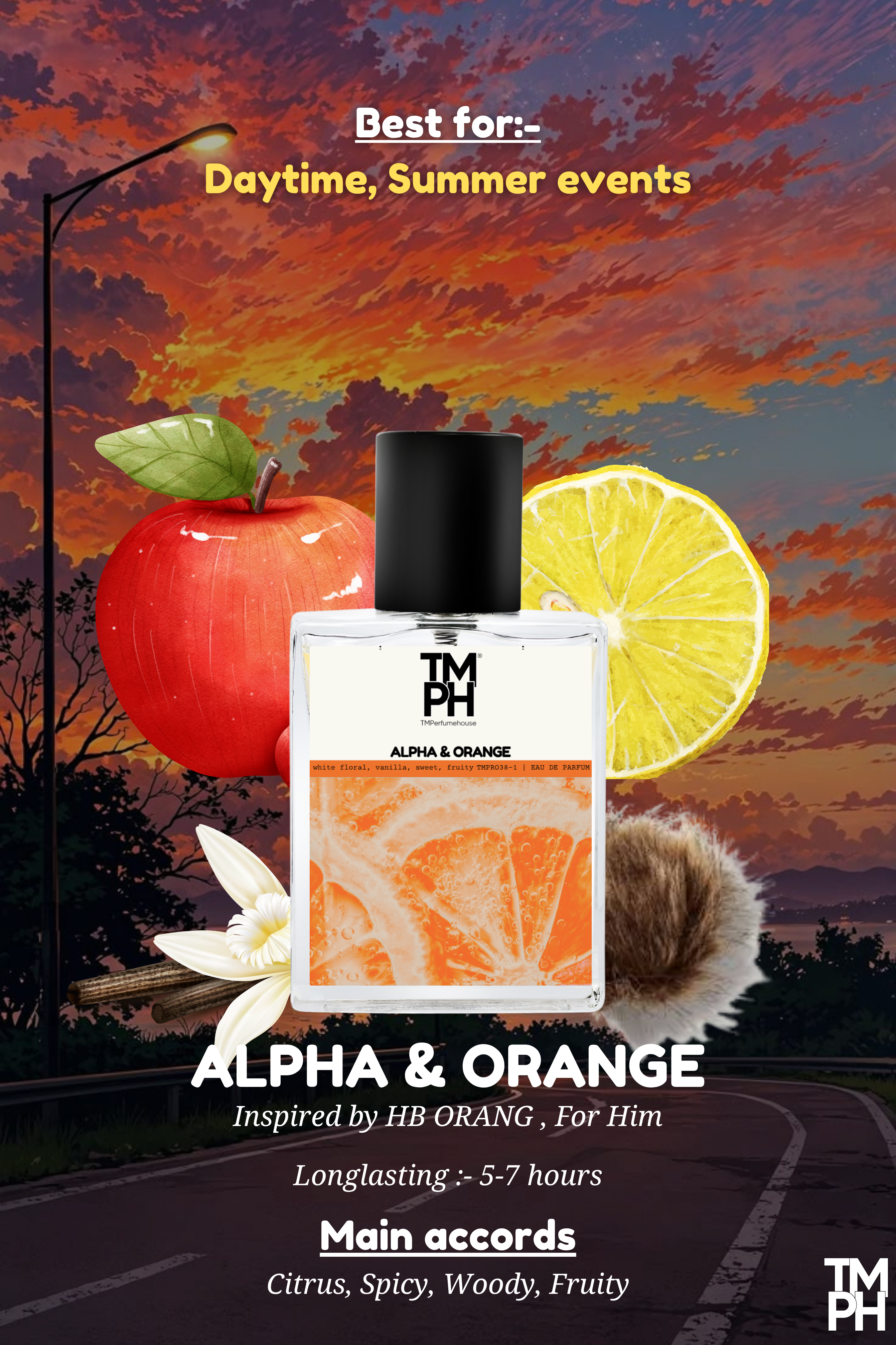 Alpha & Orange - LG Inspired perfume | TMPerfumehouse