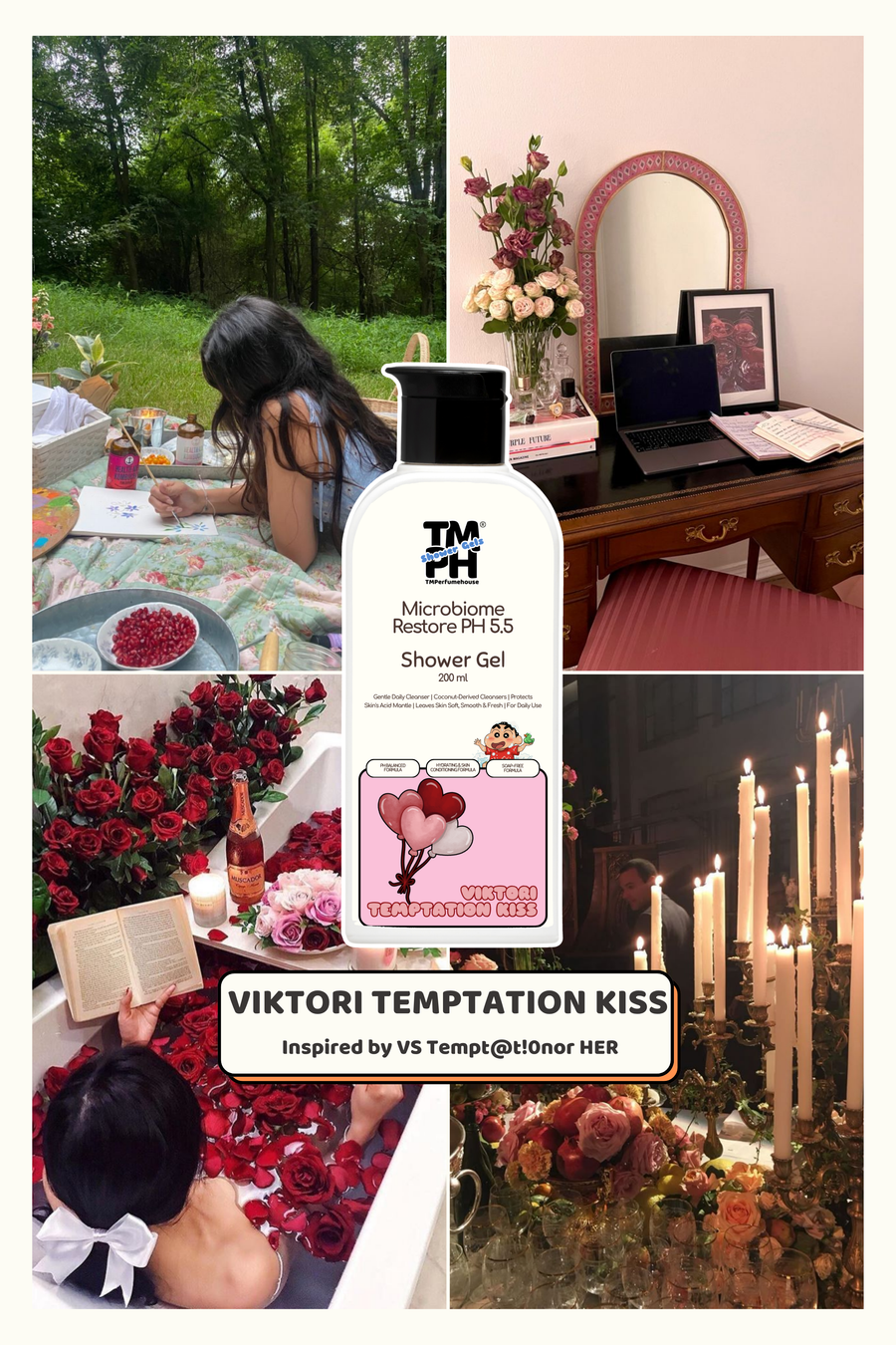 Viktori Temptation Kiss | Shower gel