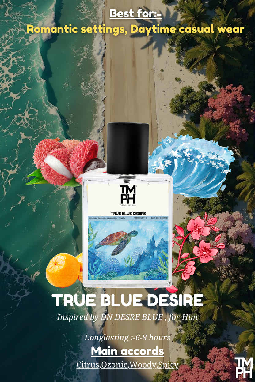 True Blue Desire - Inspired perfume | TMPerfumehouse
