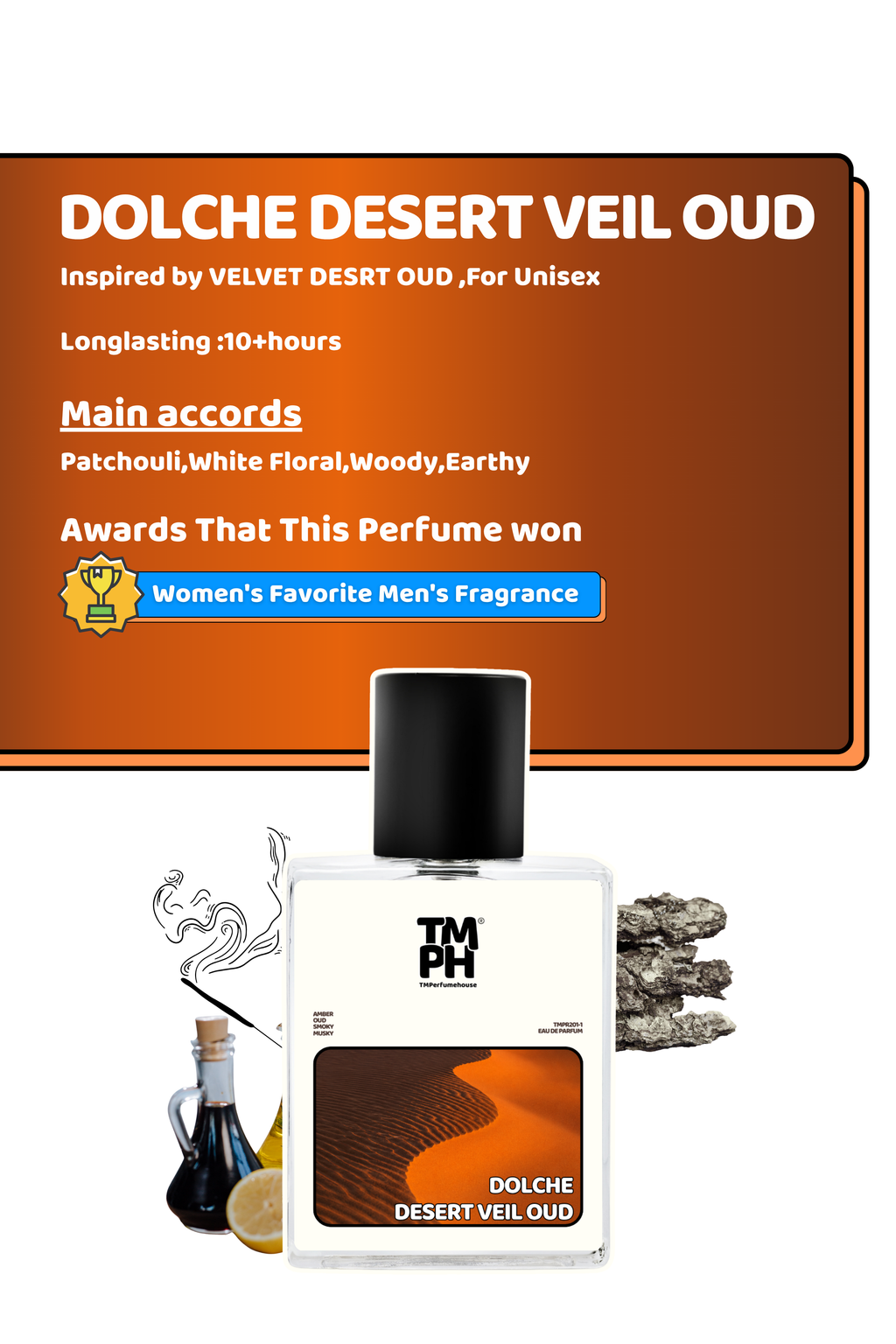 Dolche Desert Veil Oud  Inspired perfume | TMPerfumehouse