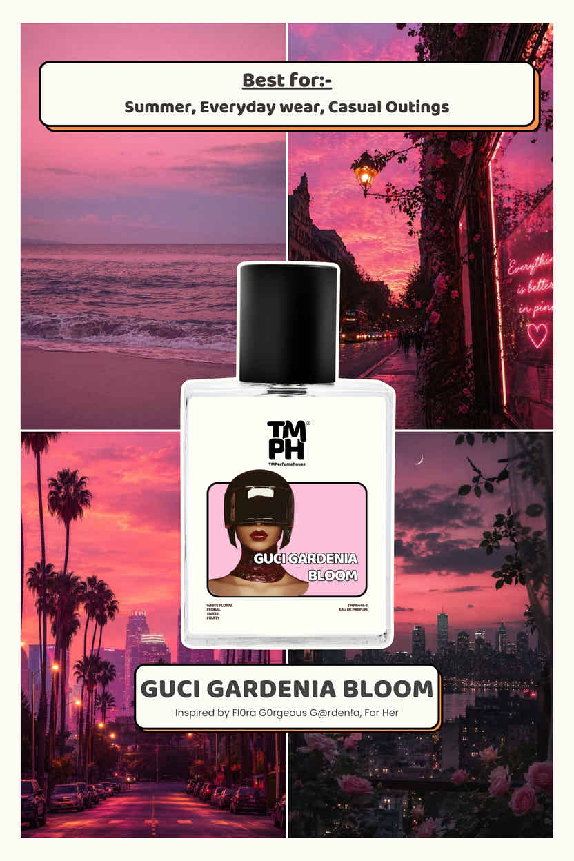 Guci Gardenia Bloom -  LG  Inspired Perfume | TMPerfumehouse