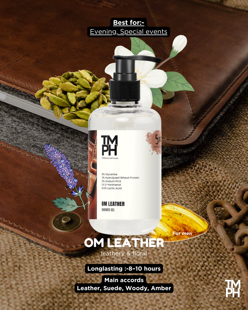 OM LEATHER | Shower gel