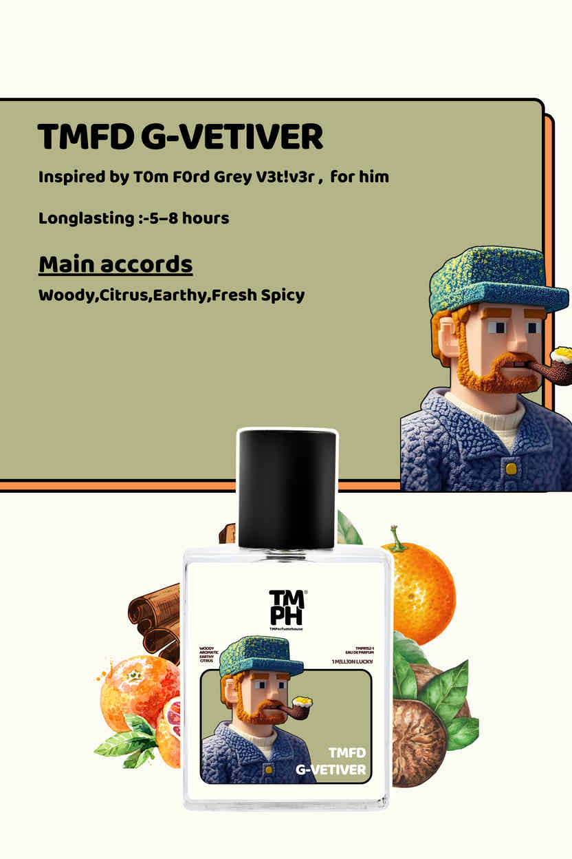 Tmfd G-Vetiver Inspired perfume | TMPerfumehouse