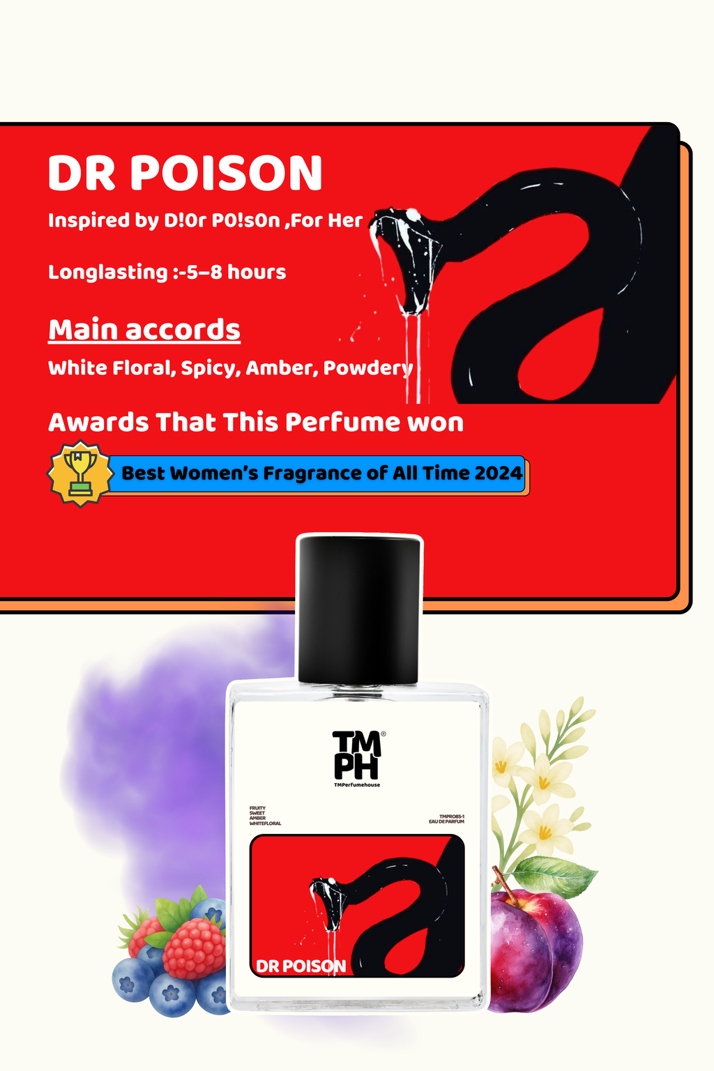 Dr Poison - DG Inspired perfume | TMPerfumehouse