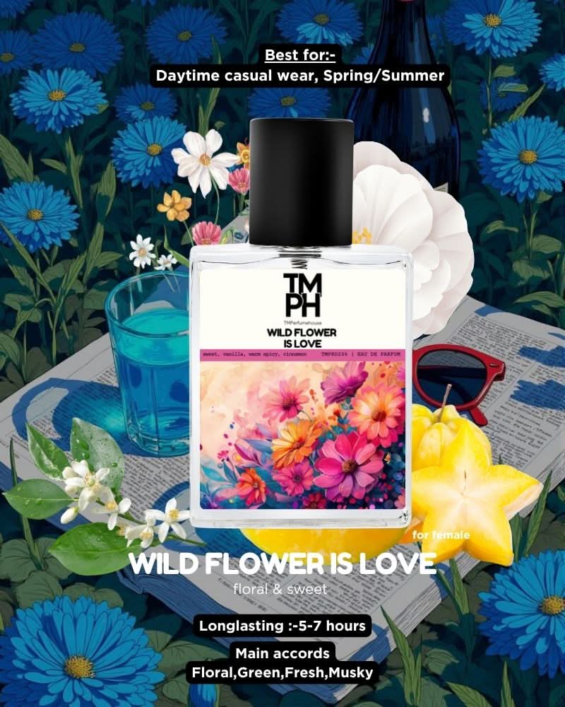 Wild Flower is Love - Inspired Perfume | TMPerfumehouse