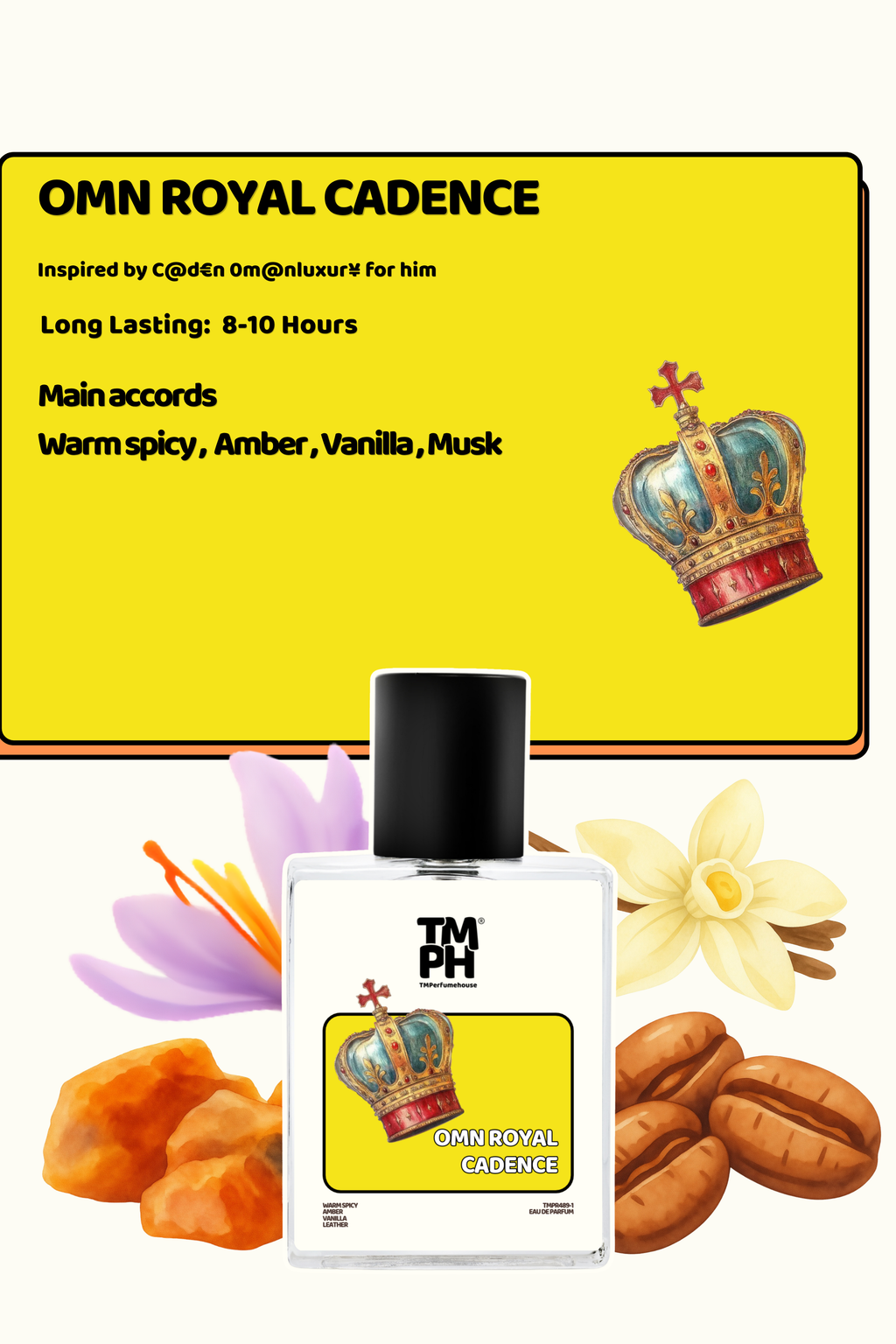 omn Royal Cadence - Inspired Perfume | TMPerfumehouse