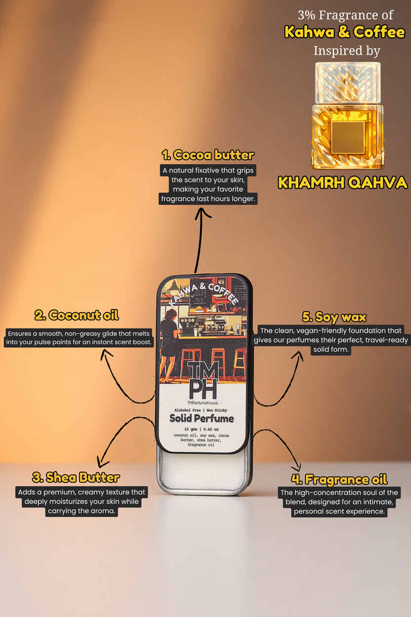 Kahwa & Coffee -  Solid Perfume | TMPerfumehouse
