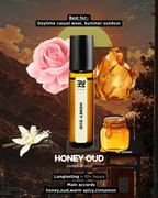Honey Oud AT | Luxury Niche Attar – 10+ Hour Long Lasting Pure Oil - Inspired by Hney Aud by Mntl