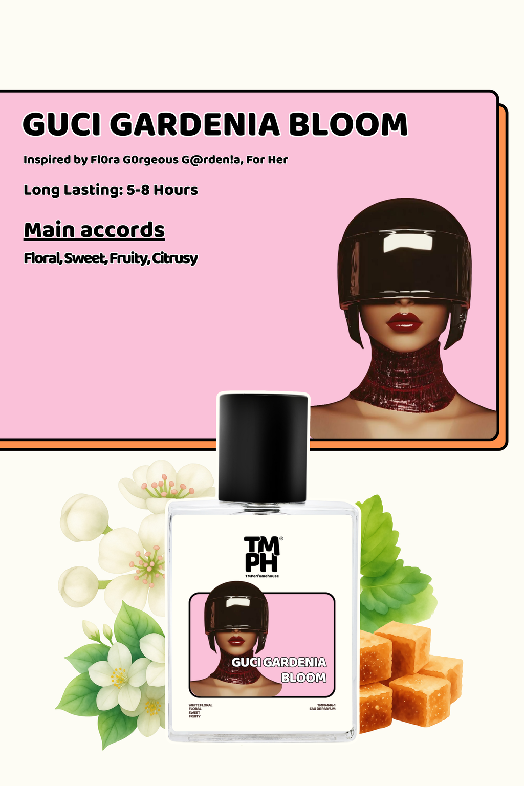 Guci Gardenia Bloom -  LG  Inspired Perfume | TMPerfumehouse