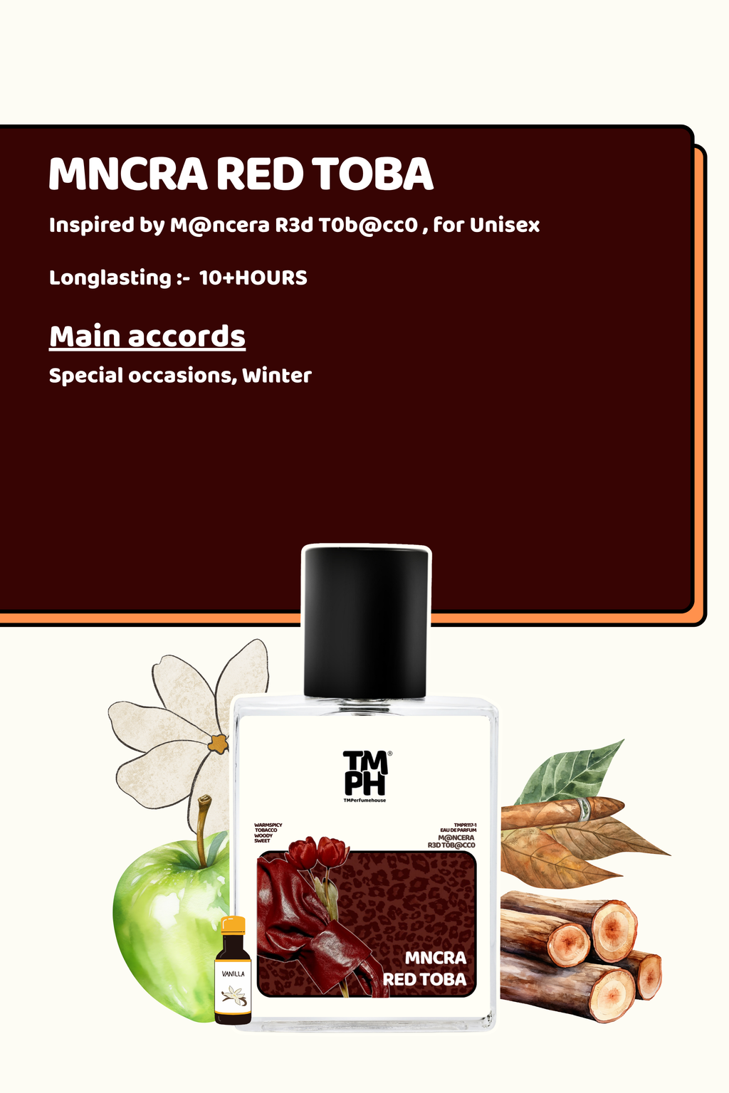 Mncra Red Toba - Inspired perfume | TMPerfumehouse