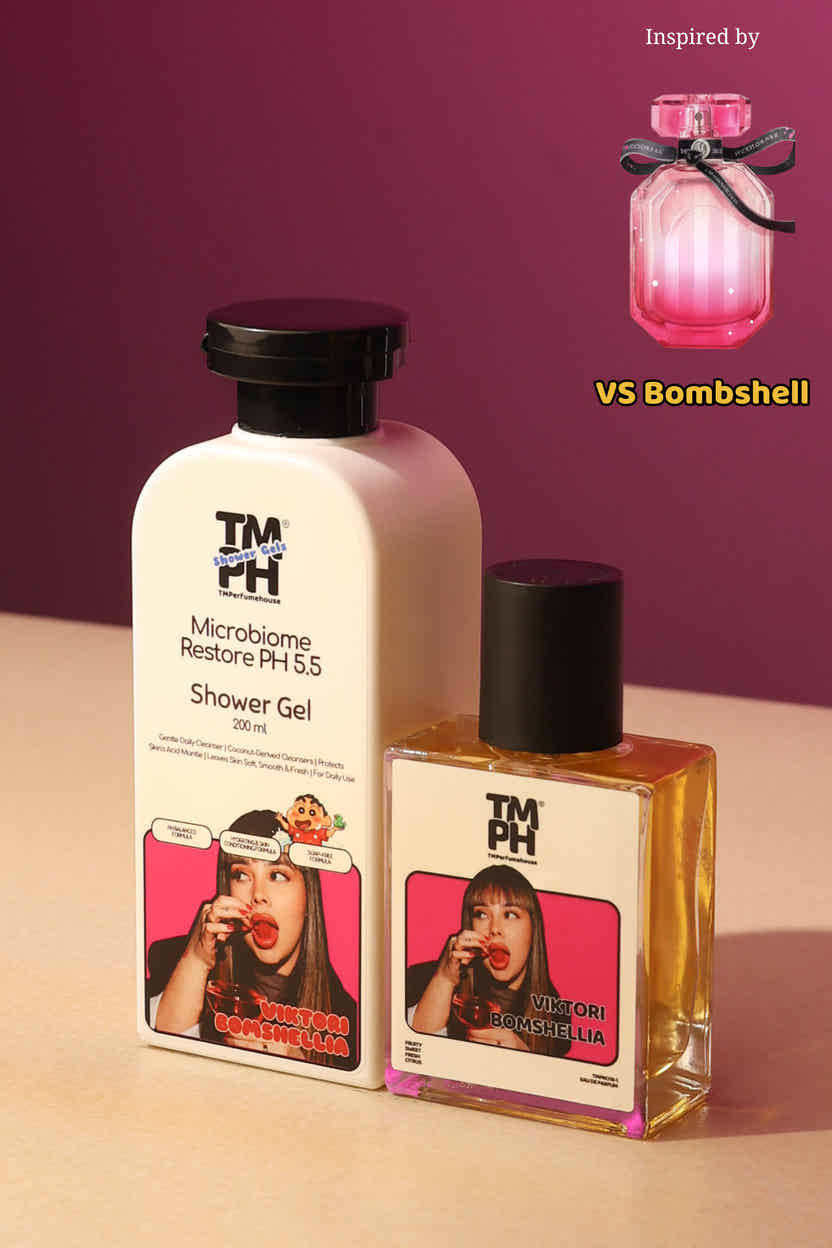 Viktori Bomshellia | Shower gel + Perfume