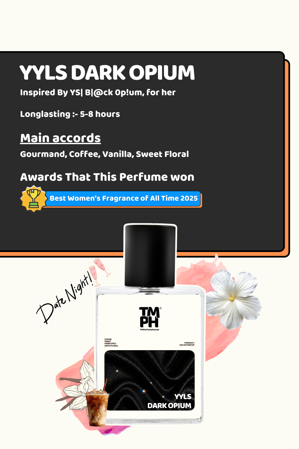 Yyls  Dark opium  – DG Inspired perfume | TMPerfumehouse