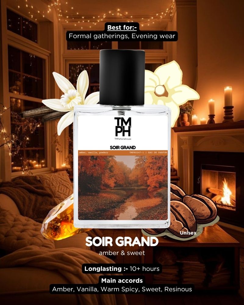 Soir Grand – Inspired by Ma*son Francis Kurkdjian Grand Soir | Amber, Warm & Elegant