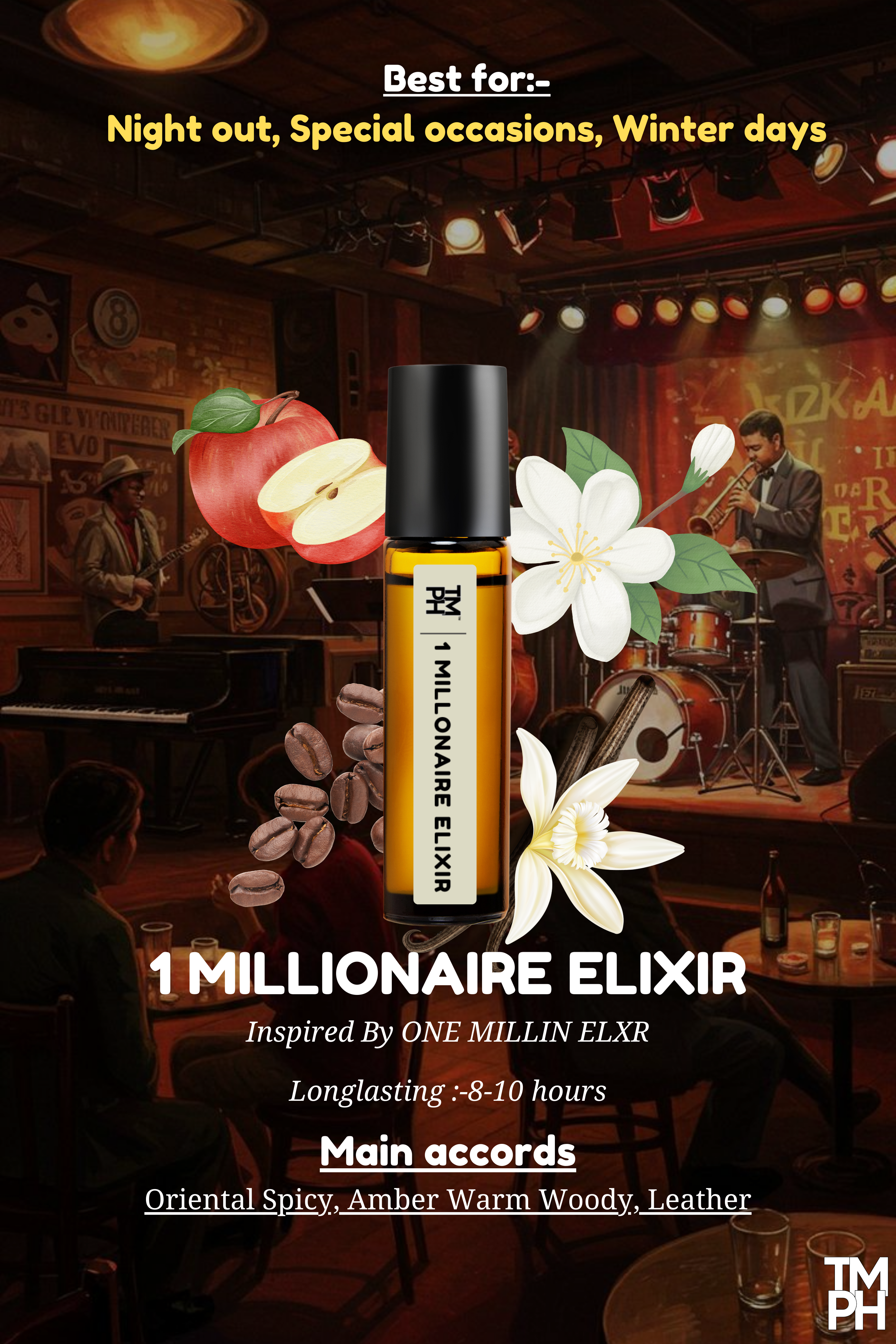 1 Millionaire elixir  - inspired Attar | TMPerfumehouse