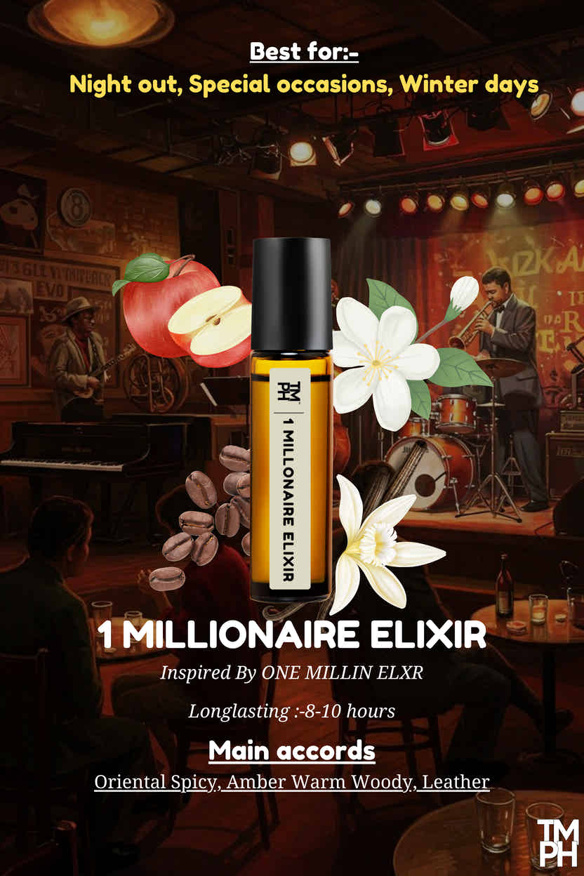 1 Millionaire elixir  - inspired Attar | TMPerfumehouse