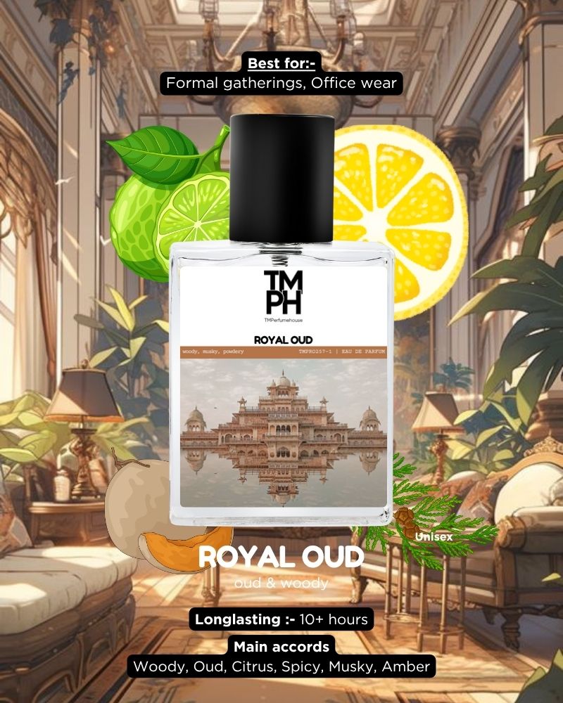 Royal Oud – Inspired by Cr*ed Royal Oud | Woody, Spicy & Majestic