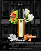 Shuhrah AT | Luxury Niche Attar – 10+ Hour Long Lasting Pure Oil - Inspired by Shuhrah by Rassi*