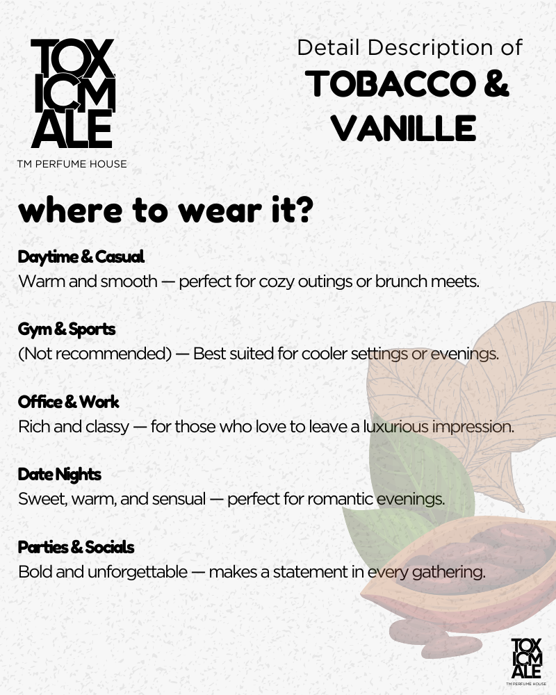 Tobacco & vanille
