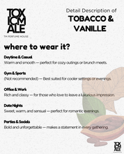 Tobacco & vanille