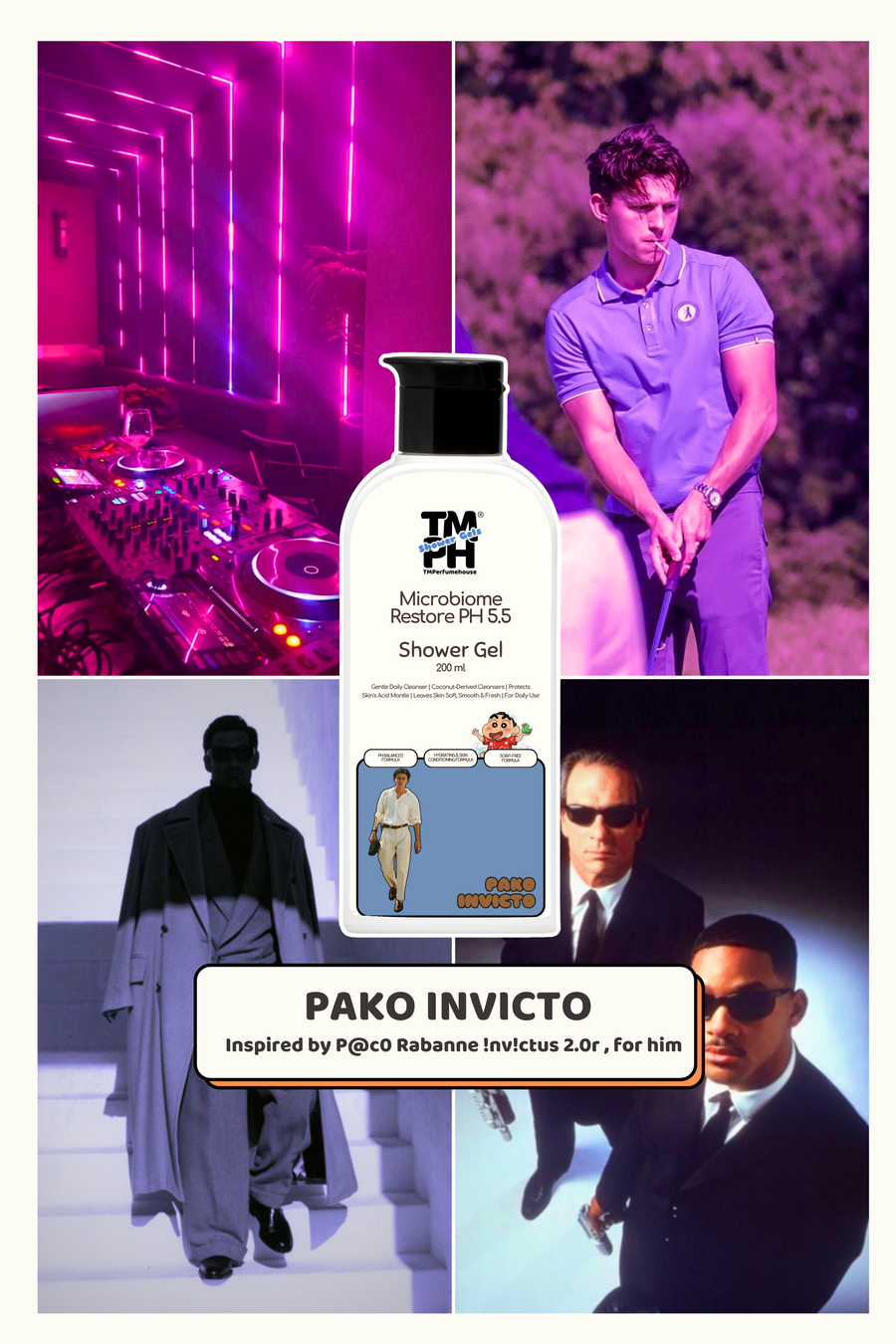Pako Invicto | Shower gel