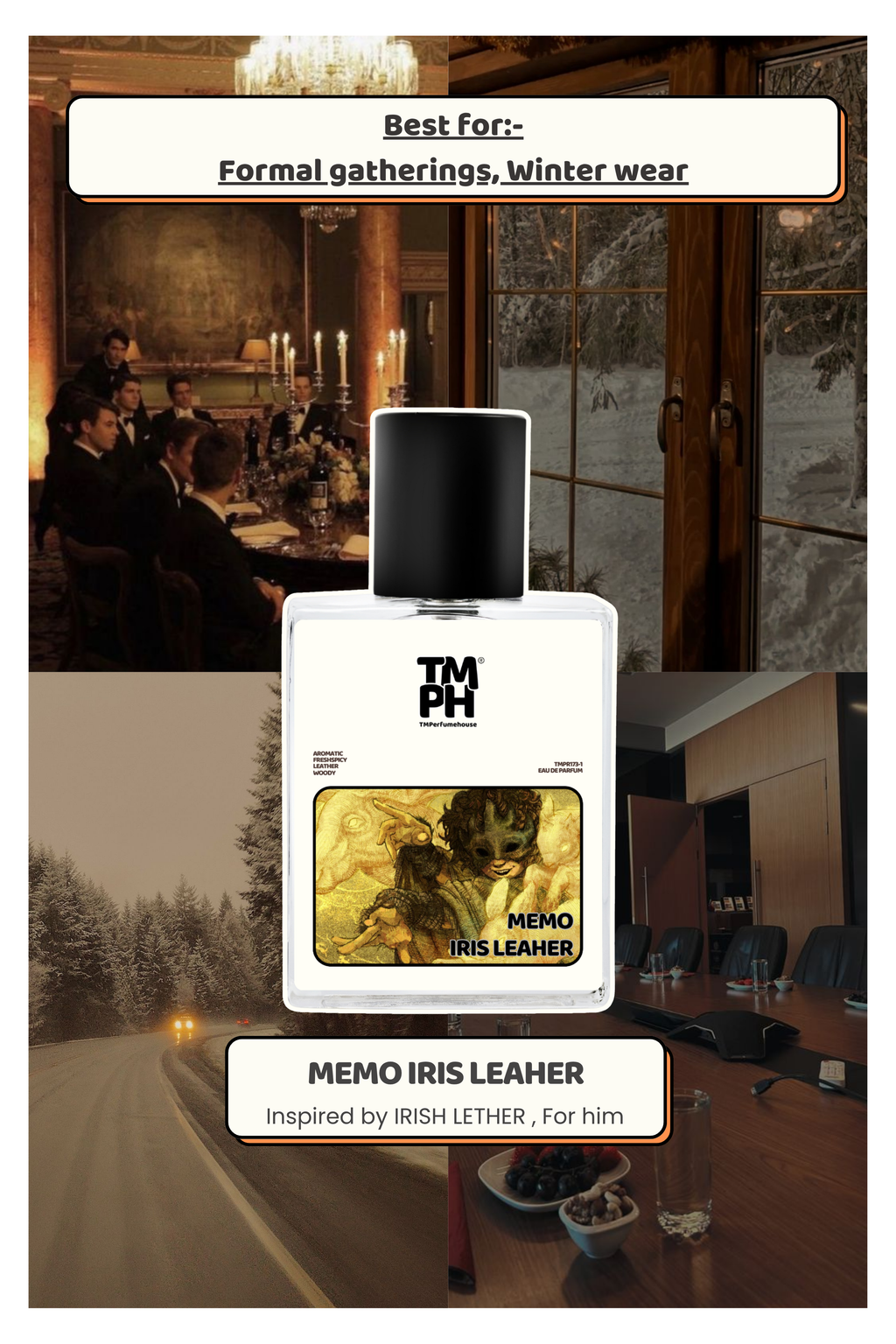 Memo iris Leaher - Inspired Perfume | TMPerfumehouse