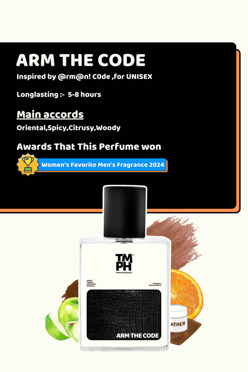 Arm The code - DG Inspired perfume | TMPerfumehouse