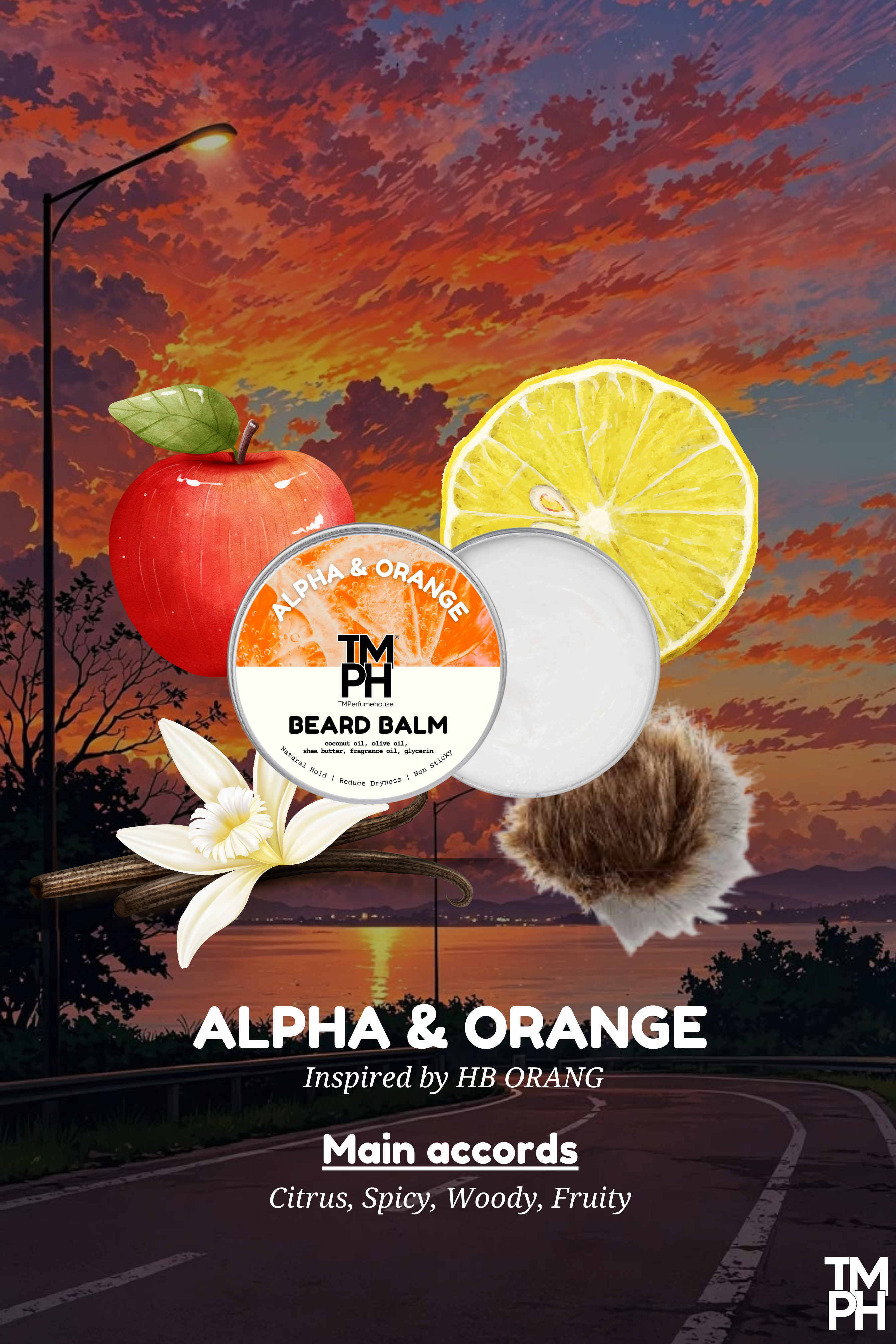 Alpha & Orange | Premium Beard Balm