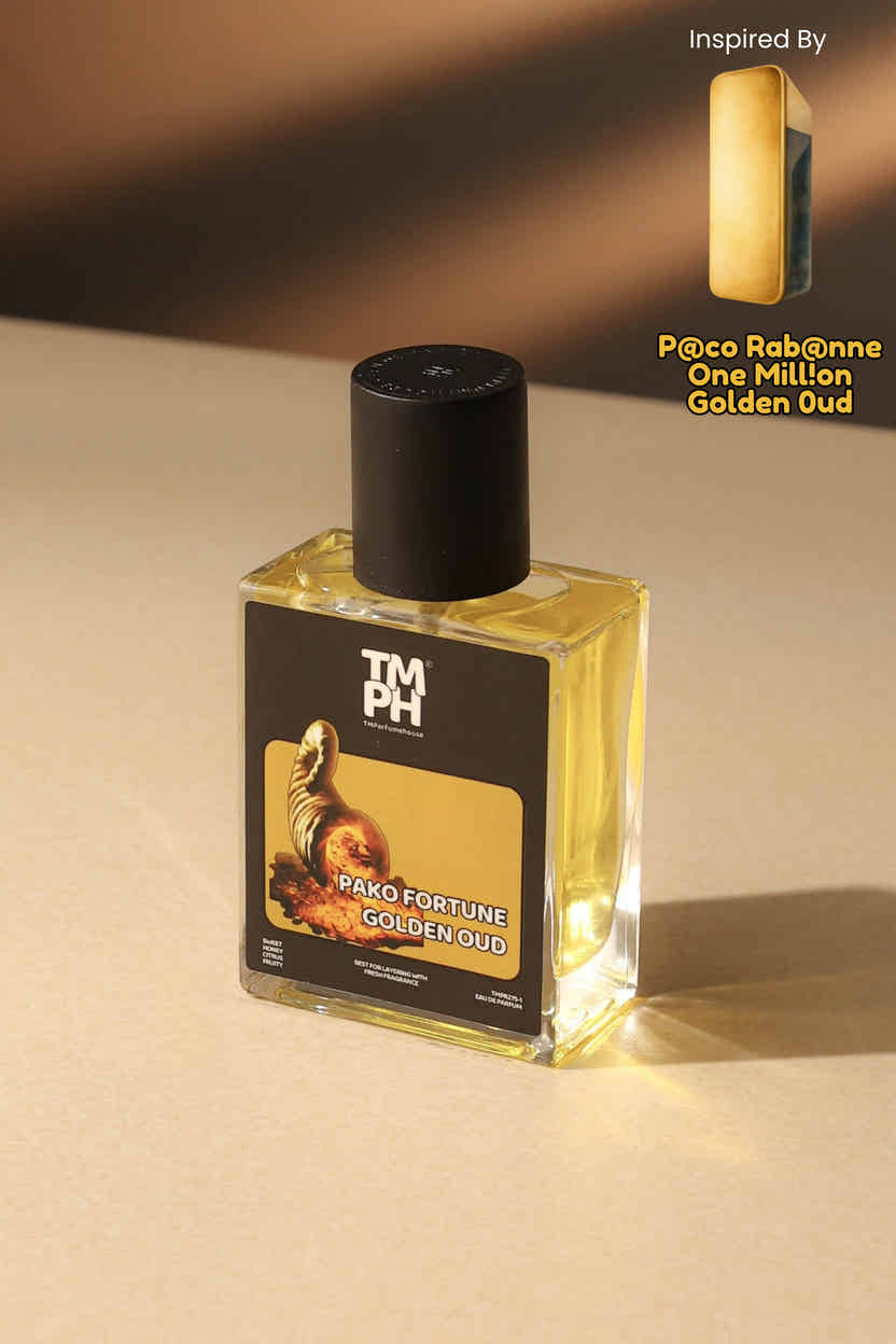 Pako Fortune Golden Oud  –  Inspired perfume | TMPerfumehouse