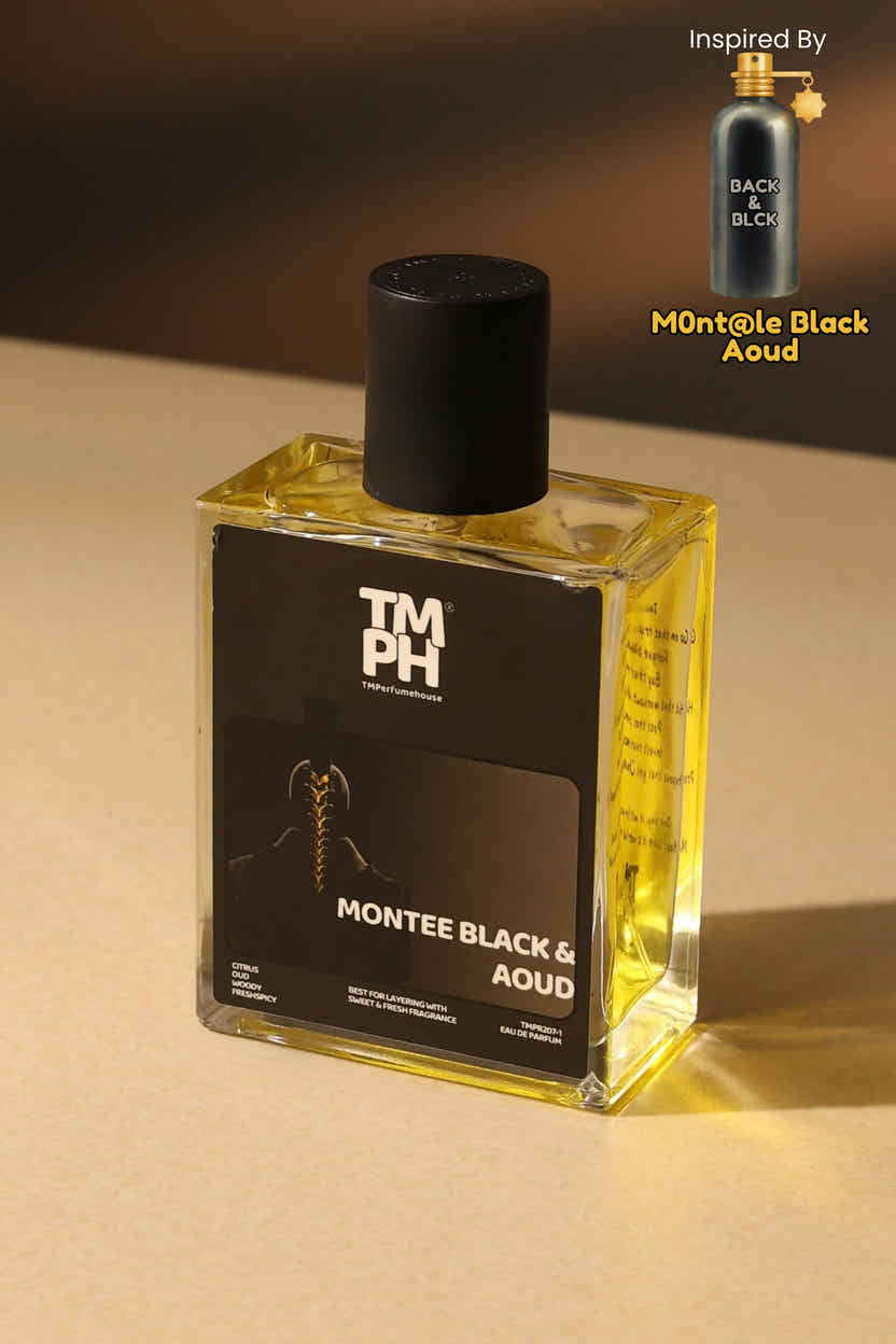 Montee Black & Aoud- Inspired perfume | TMPerfumehouse