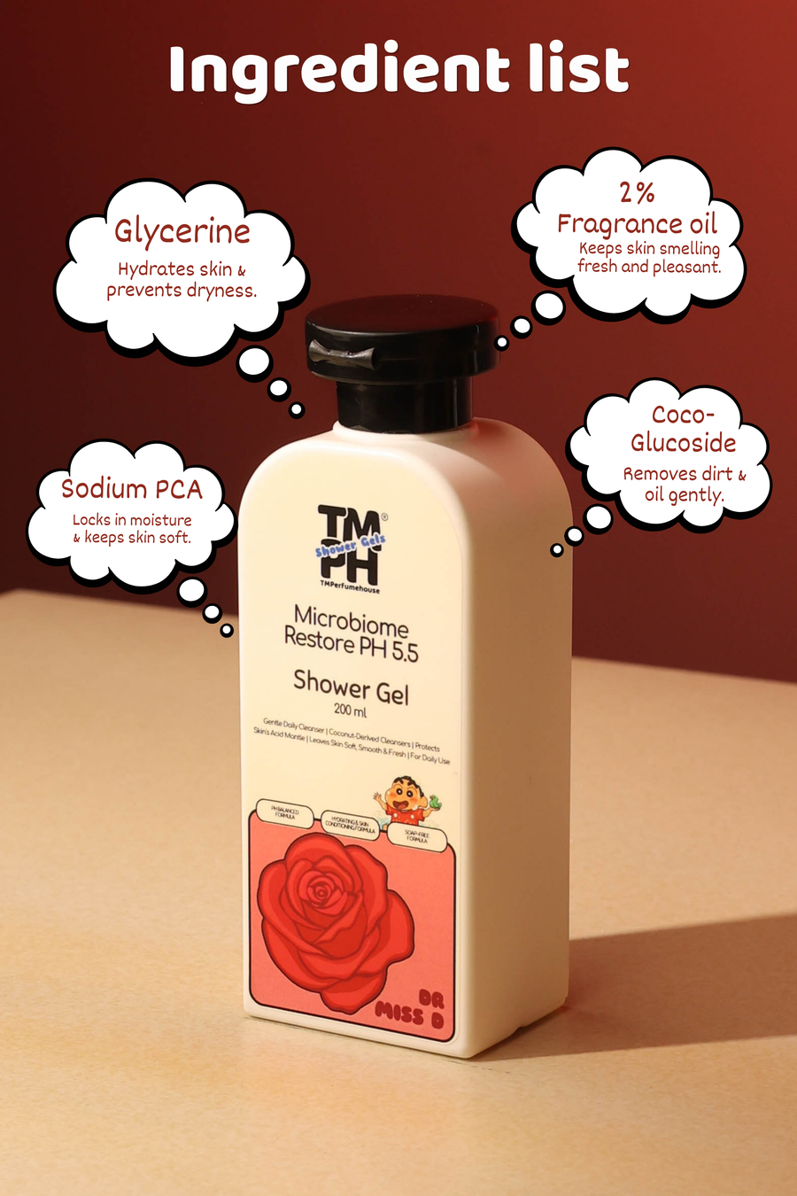 Dr Miss D | Shower gel + Perfume