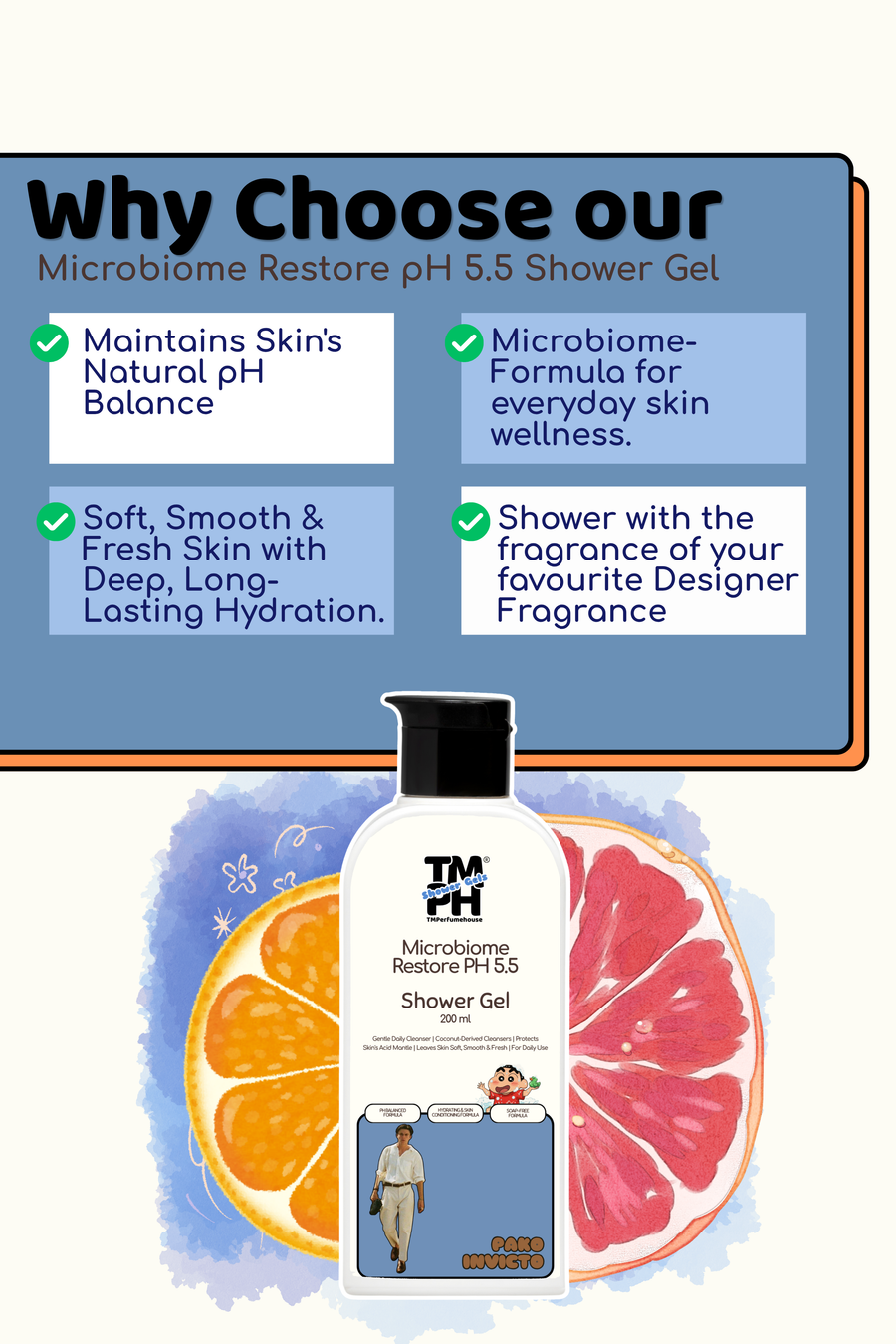 Pako Invicto | Shower gel