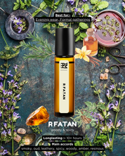 R Fatan AT | Luxury Niche Attar – 10+ Hour Long Lasting Pure Oil - Inspired by Fattan by Rassi*