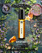 R Fatan AT | Luxury Niche Attar – 10+ Hour Long Lasting Pure Oil - Inspired by Fattan by Rassi*